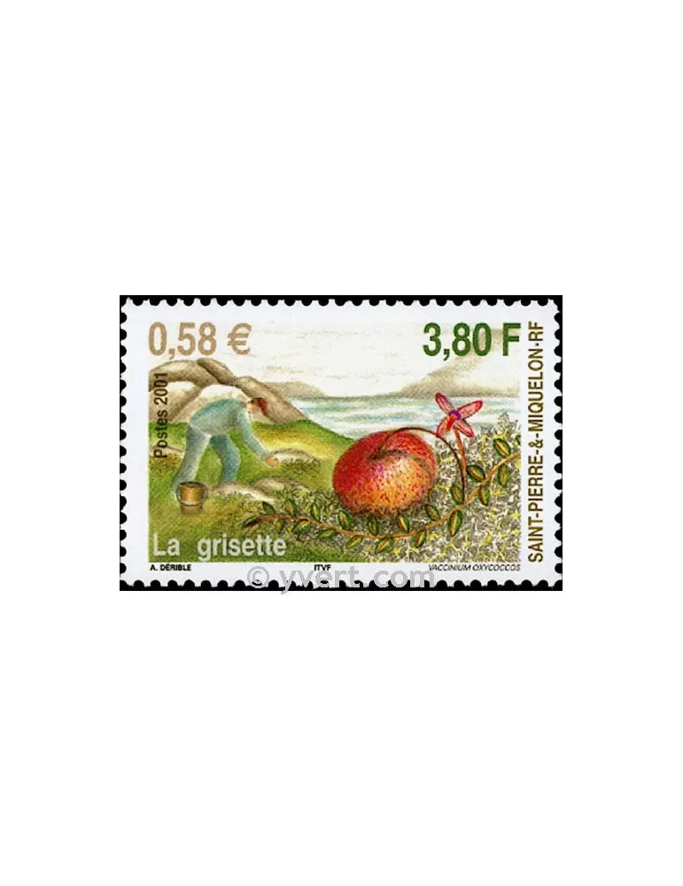 n° 740 -  Timbre Saint-Pierre et Miquelon Poste