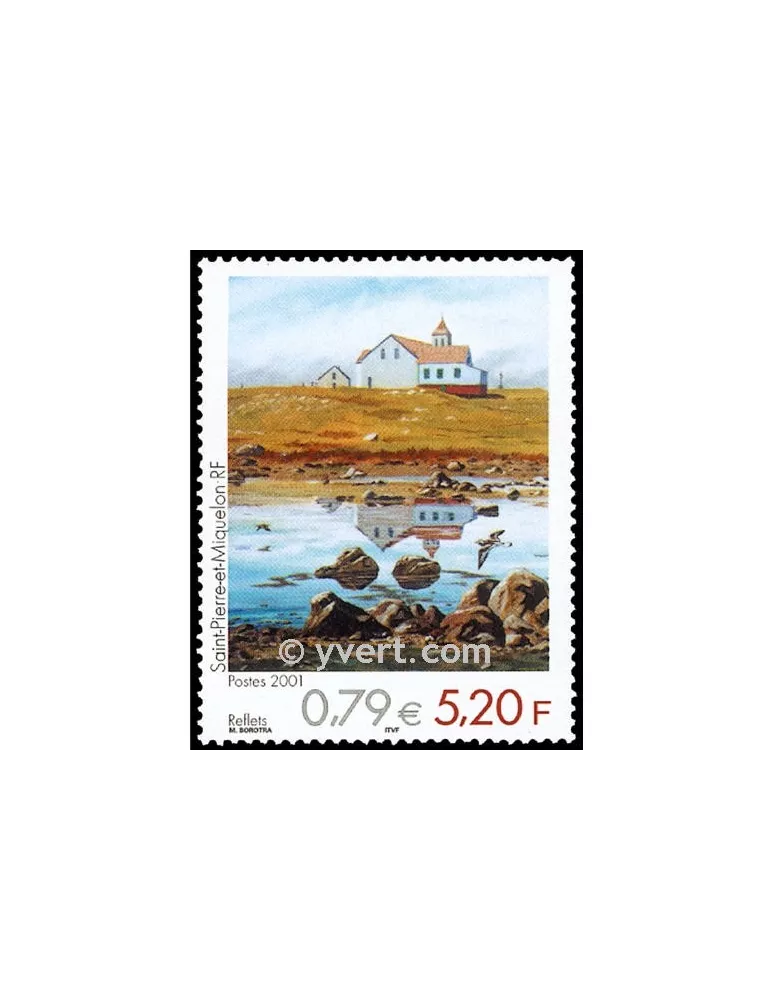 n° 743 -  Timbre Saint-Pierre et Miquelon Poste