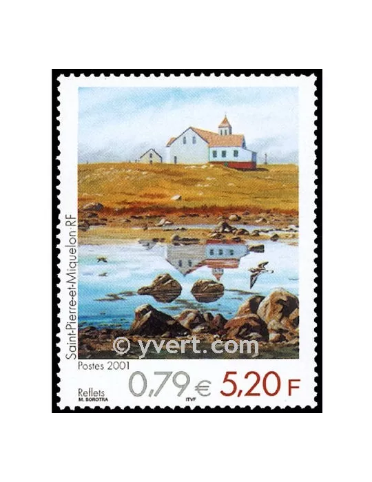 n° 743 -  Timbre Saint-Pierre et Miquelon Poste