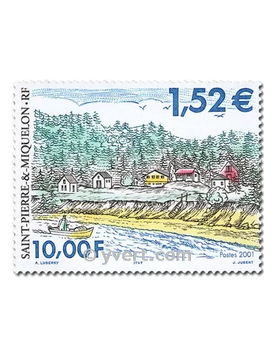 n° 750/751 -  Timbre Saint-Pierre et Miquelon Poste