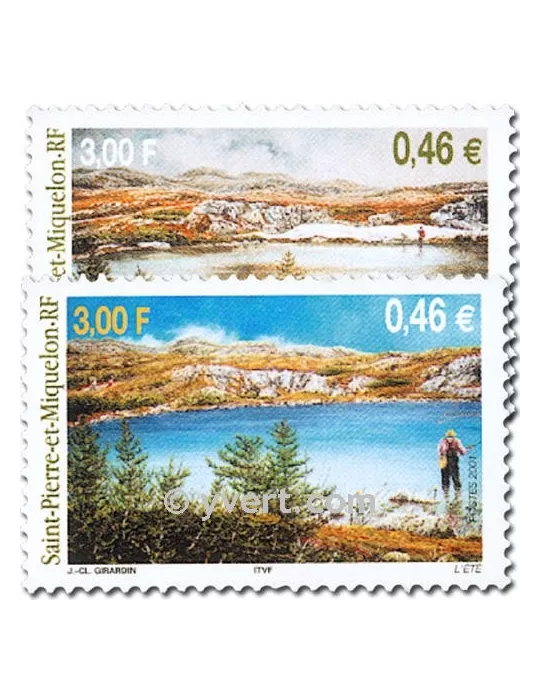n° 754/755 -  Timbre Saint-Pierre et Miquelon Poste