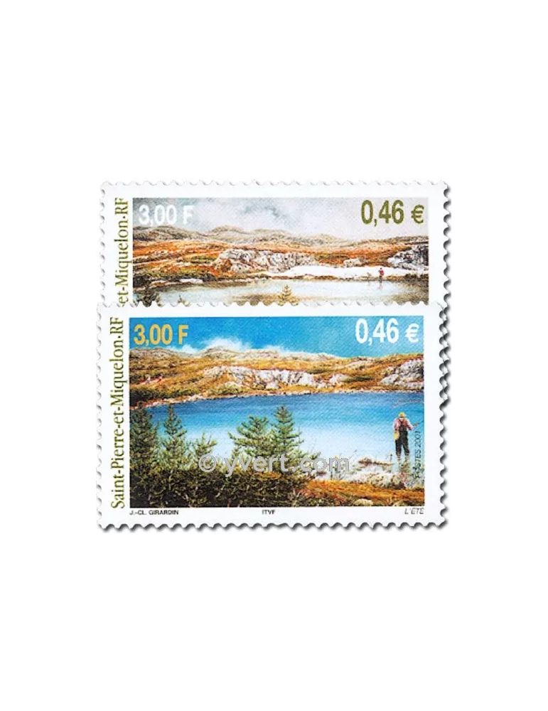 n° 754/755 -  Timbre Saint-Pierre et Miquelon Poste