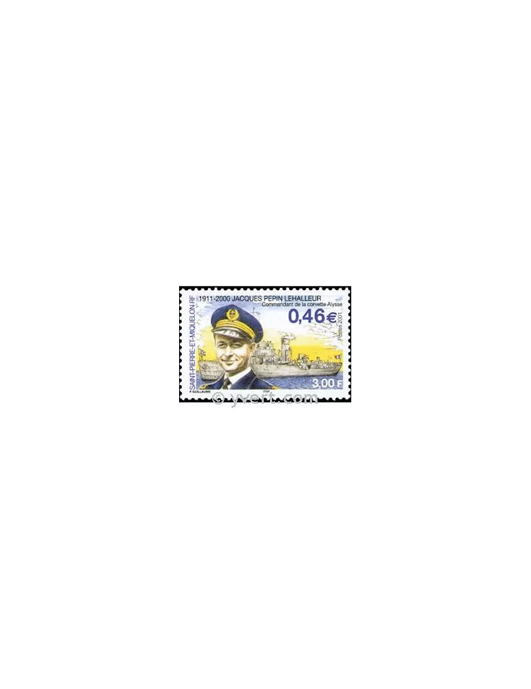 n° 756 -  Timbre Saint-Pierre et Miquelon Poste