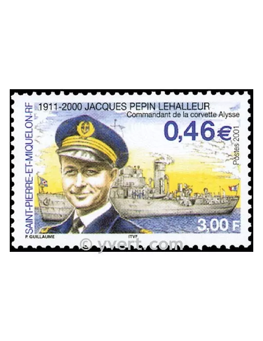 n° 756 -  Timbre Saint-Pierre et Miquelon Poste