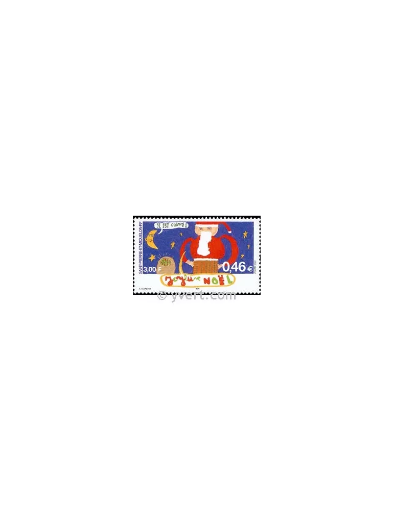 n° 757 -  Timbre Saint-Pierre et Miquelon Poste