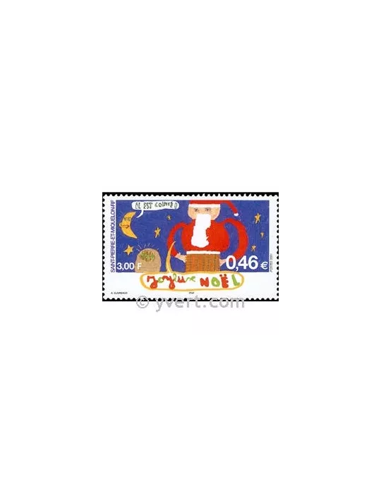 n° 757 -  Timbre Saint-Pierre et Miquelon Poste