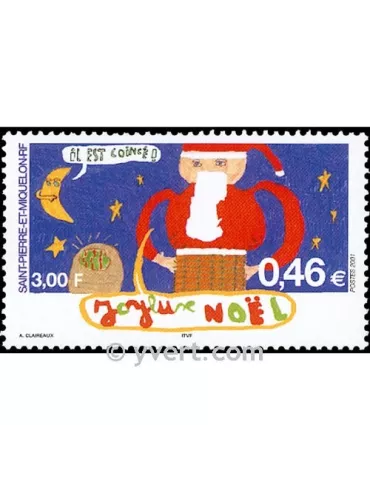 n° 757 -  Timbre Saint-Pierre et Miquelon Poste 2