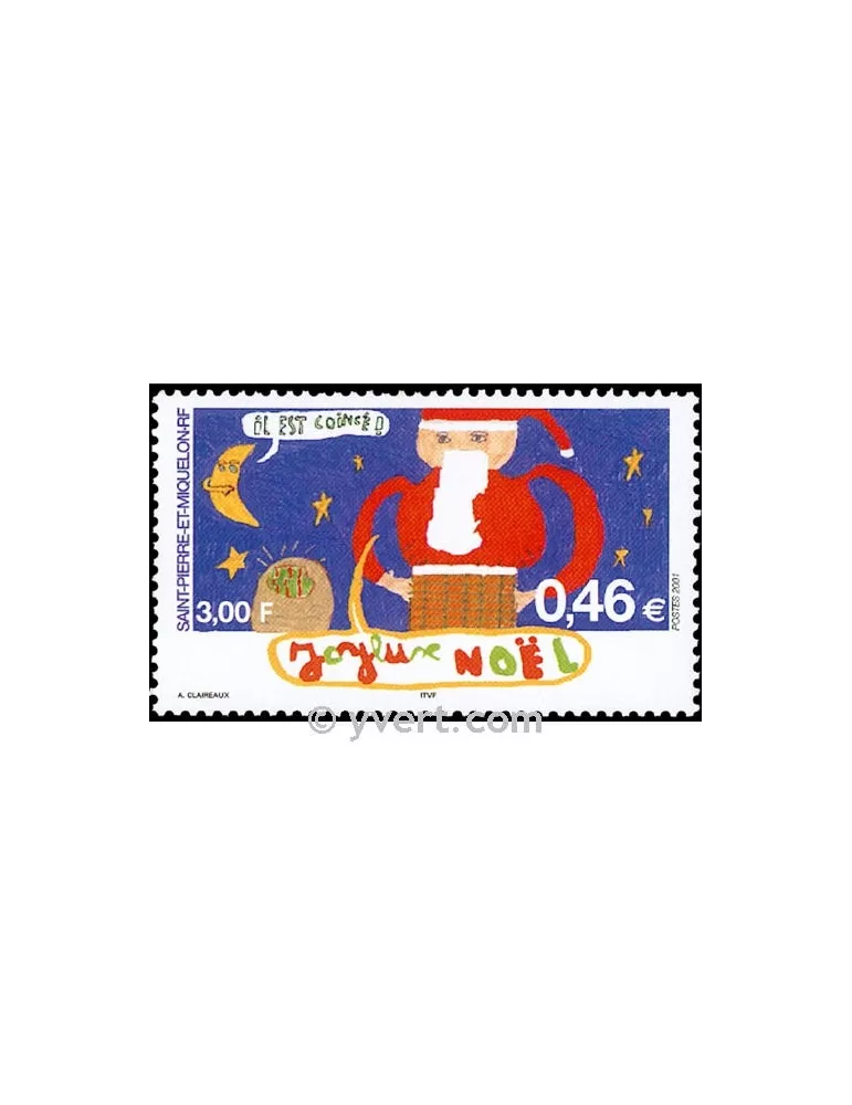 n° 757 -  Timbre Saint-Pierre et Miquelon Poste