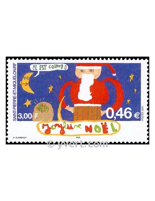n° 757 -  Timbre Saint-Pierre et Miquelon Poste