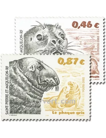 n° 774/775 -  Timbre Saint-Pierre et Miquelon Poste 2