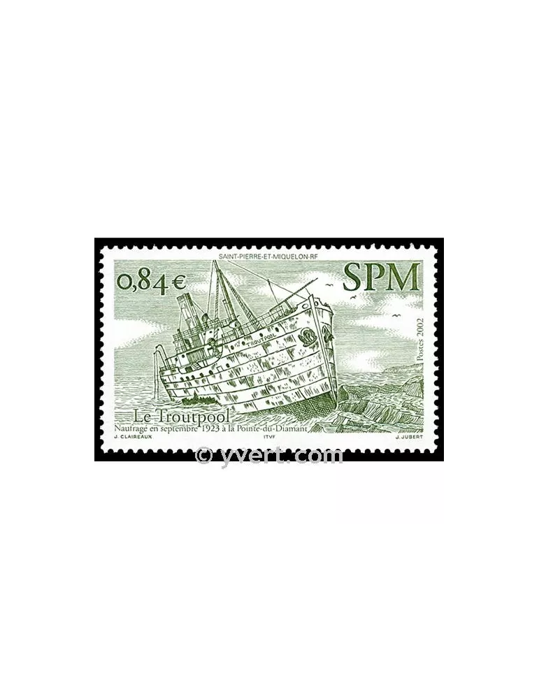 n° 784 -  Timbre Saint-Pierre et Miquelon Poste