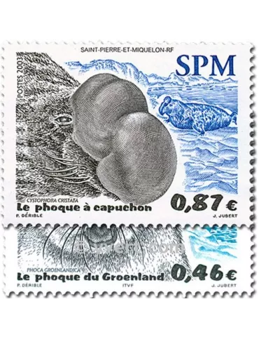 n° 789/790 -  Timbre Saint-Pierre et Miquelon Poste 2