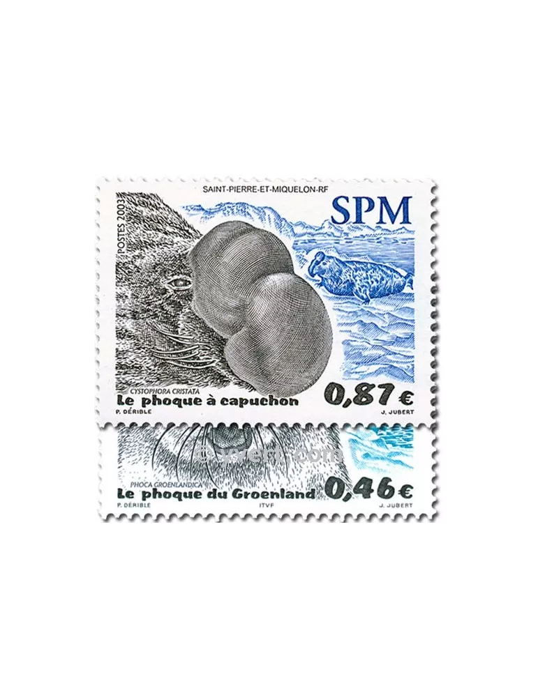n° 789/790 -  Timbre Saint-Pierre et Miquelon Poste