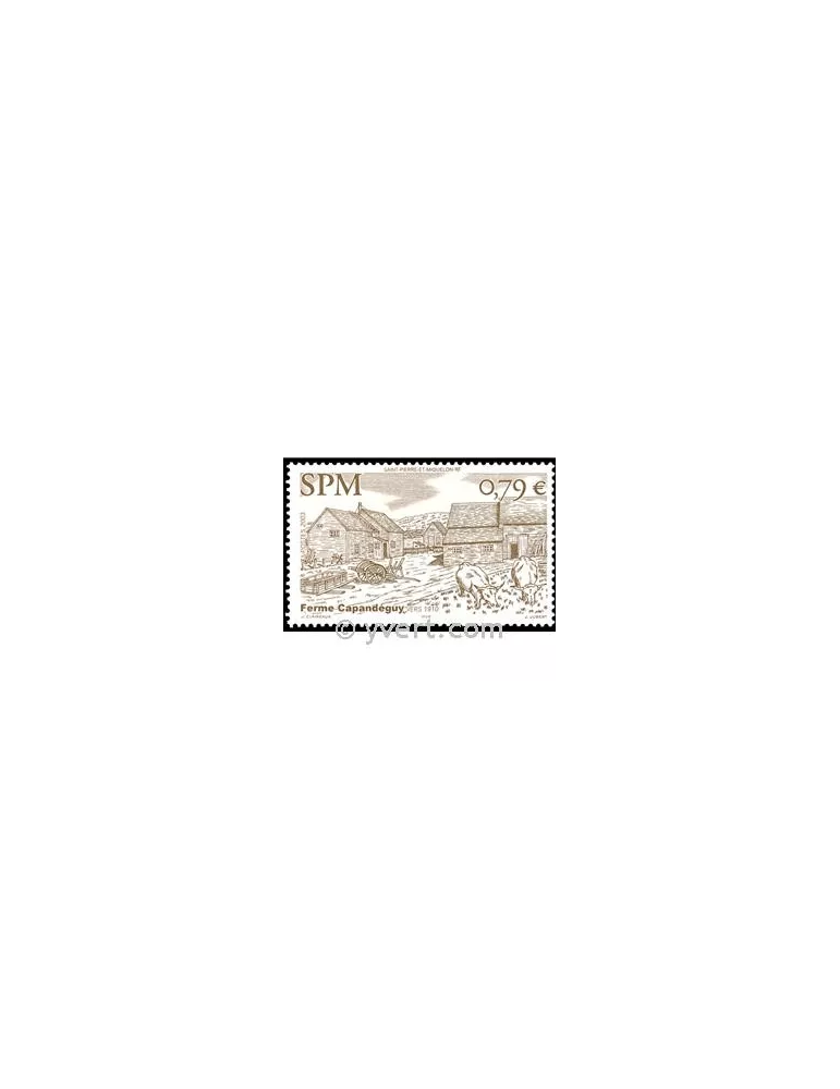 n° 792 -  Timbre Saint-Pierre et Miquelon Poste