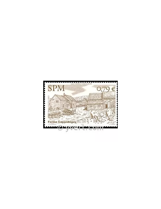 n° 792 -  Timbre Saint-Pierre et Miquelon Poste