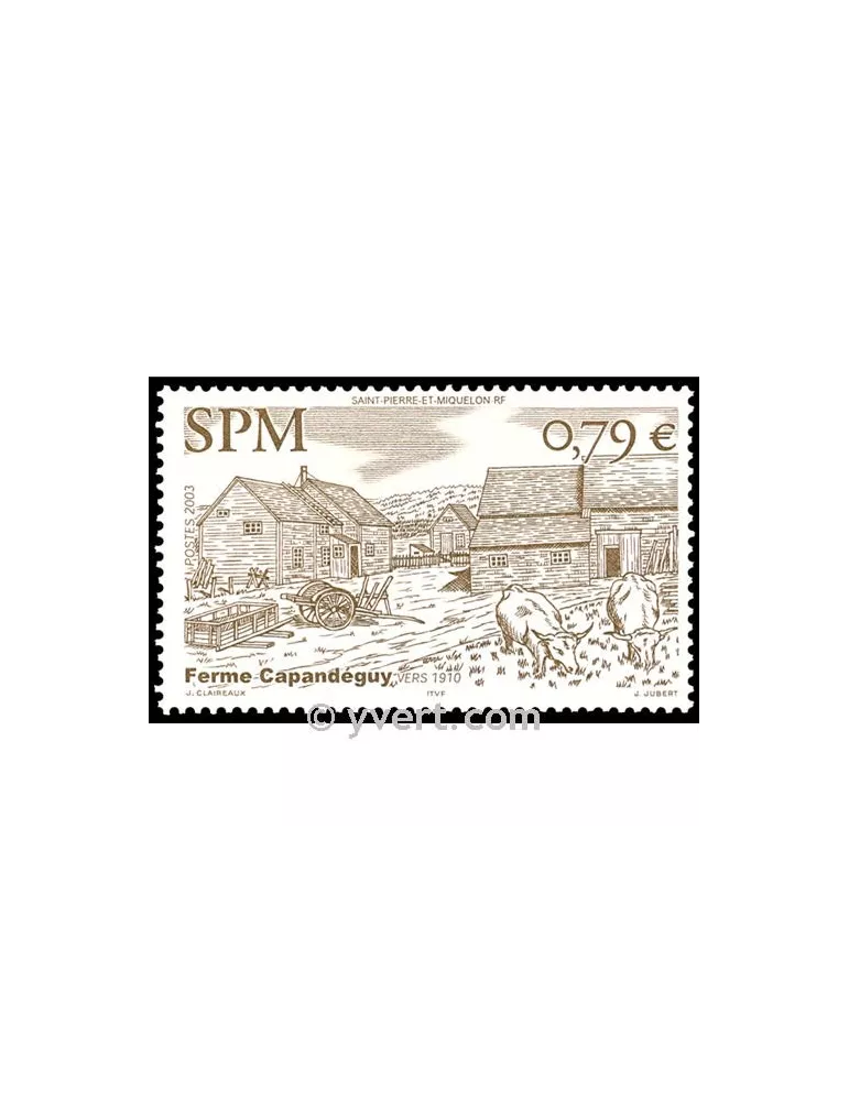 n° 792 -  Timbre Saint-Pierre et Miquelon Poste