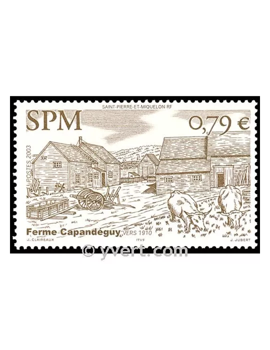 n° 792 -  Timbre Saint-Pierre et Miquelon Poste