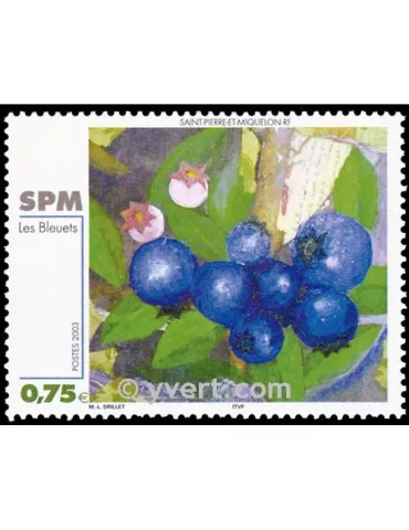n° 794 -  Timbre Saint-Pierre et Miquelon Poste 2