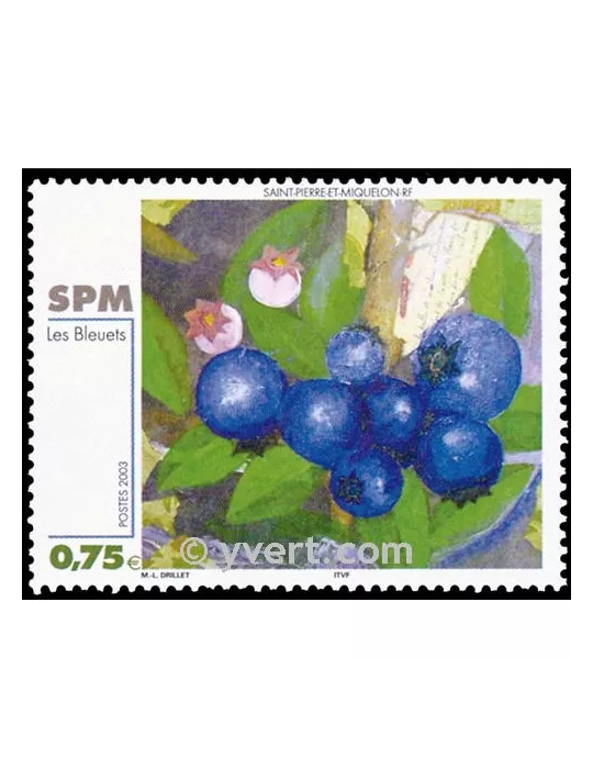 n° 794 -  Timbre Saint-Pierre et Miquelon Poste