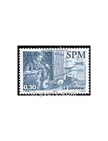 n° 795 -  Timbre Saint-Pierre et Miquelon Poste