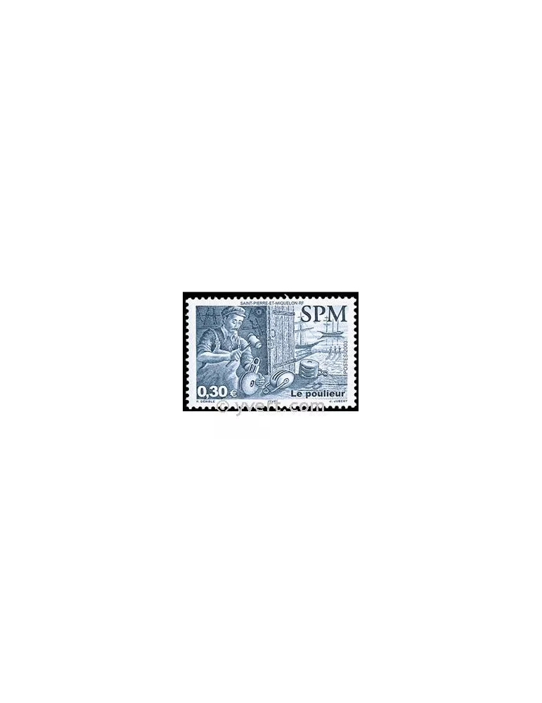 n° 795 -  Timbre Saint-Pierre et Miquelon Poste