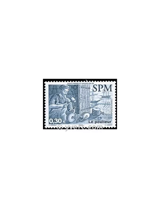 n° 795 -  Timbre Saint-Pierre et Miquelon Poste