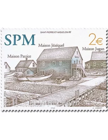 n° 796/797 -  Timbre Saint-Pierre et Miquelon Poste 2