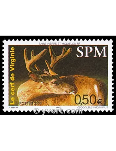 n° 799 -  Timbre Saint-Pierre et Miquelon Poste 2