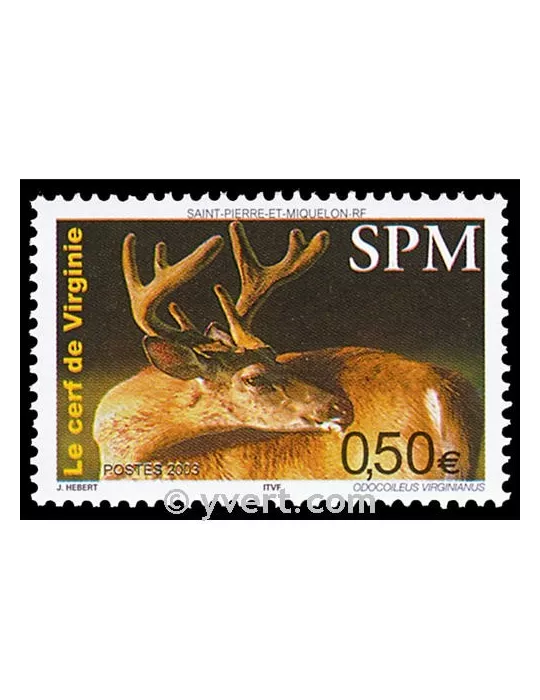 n° 799 -  Timbre Saint-Pierre et Miquelon Poste
