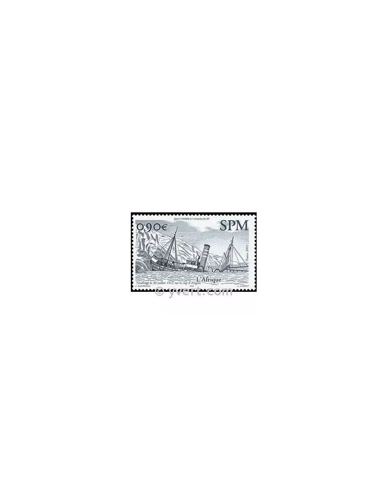 n° 806 -  Timbre Saint-Pierre et Miquelon Poste