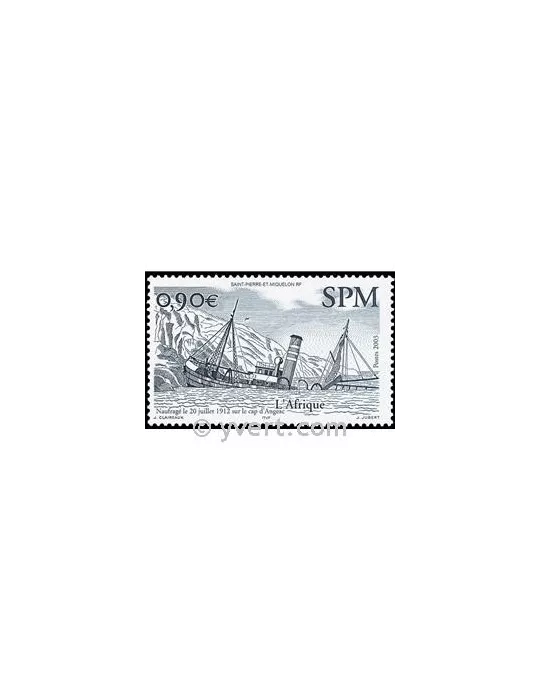 n° 806 -  Timbre Saint-Pierre et Miquelon Poste