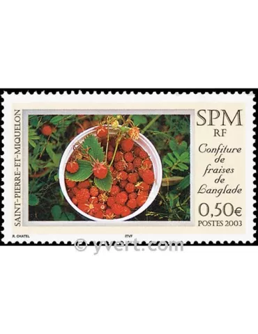 n° 807 -  Timbre Saint-Pierre et Miquelon Poste 2