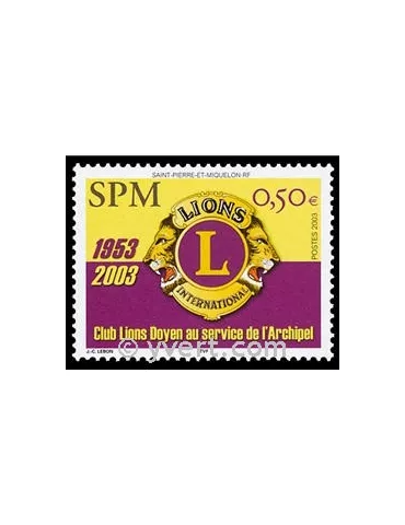 n° 808 -  Timbre Saint-Pierre et Miquelon Poste