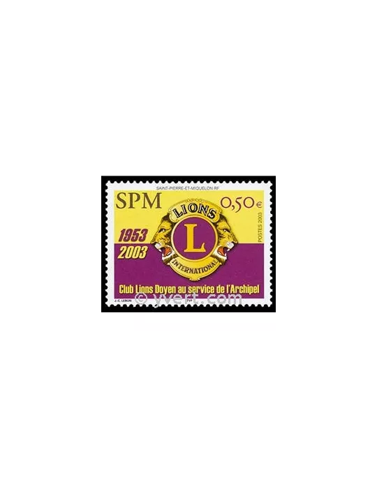 n° 808 -  Timbre Saint-Pierre et Miquelon Poste