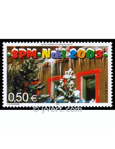 n° 809 -  Timbre Saint-Pierre et Miquelon Poste 2