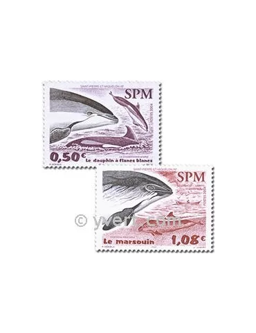 n° 812/813 -  Timbre Saint-Pierre et Miquelon Poste