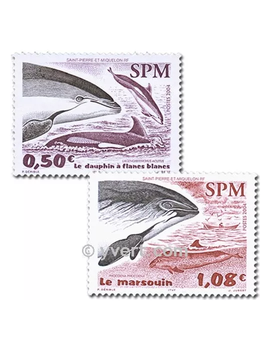 n° 812/813 -  Timbre Saint-Pierre et Miquelon Poste