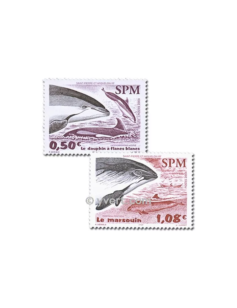 n° 812/813 -  Timbre Saint-Pierre et Miquelon Poste