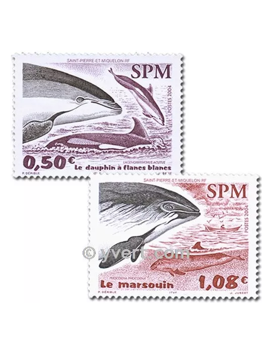 n° 812/813 -  Timbre Saint-Pierre et Miquelon Poste