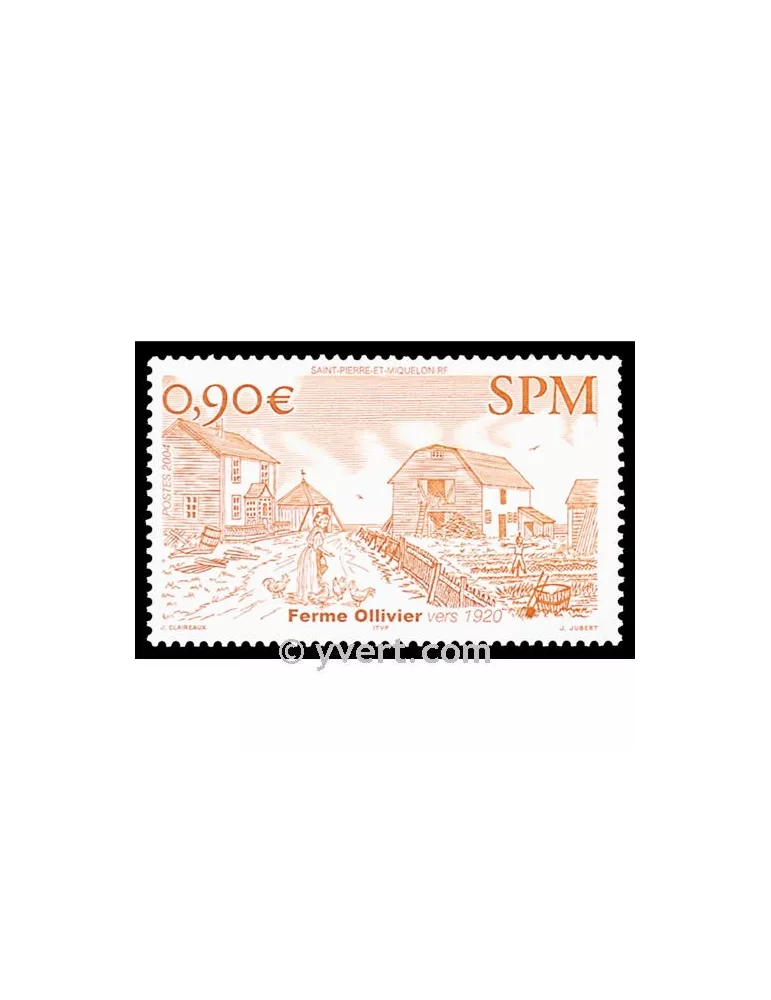 n° 814 -  Timbre Saint-Pierre et Miquelon Poste