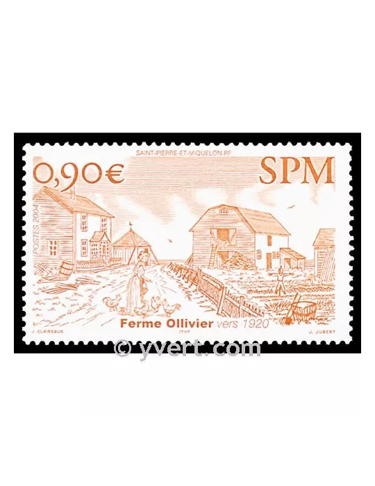 n° 814 -  Timbre Saint-Pierre et Miquelon Poste