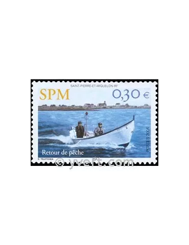 n° 815 -  Timbre Saint-Pierre et Miquelon Poste