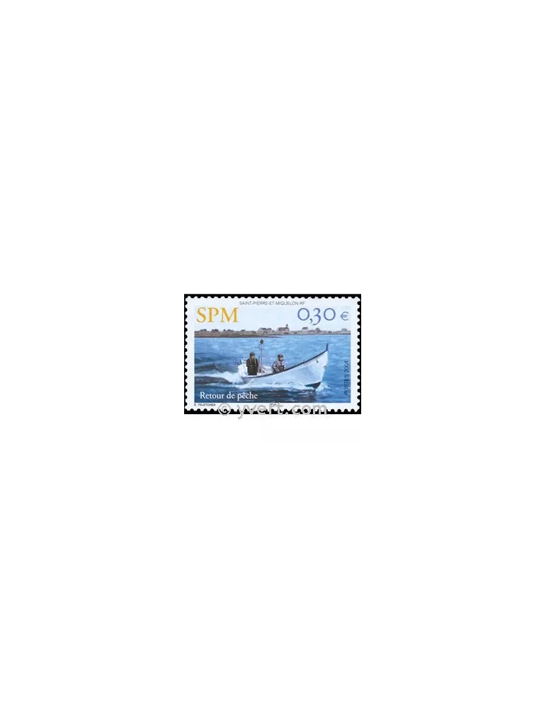 n° 815 -  Timbre Saint-Pierre et Miquelon Poste