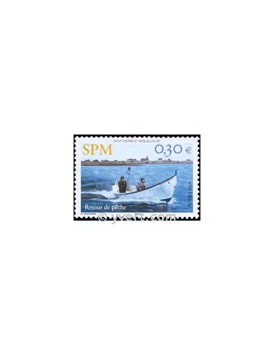 n° 815 -  Timbre Saint-Pierre et Miquelon Poste