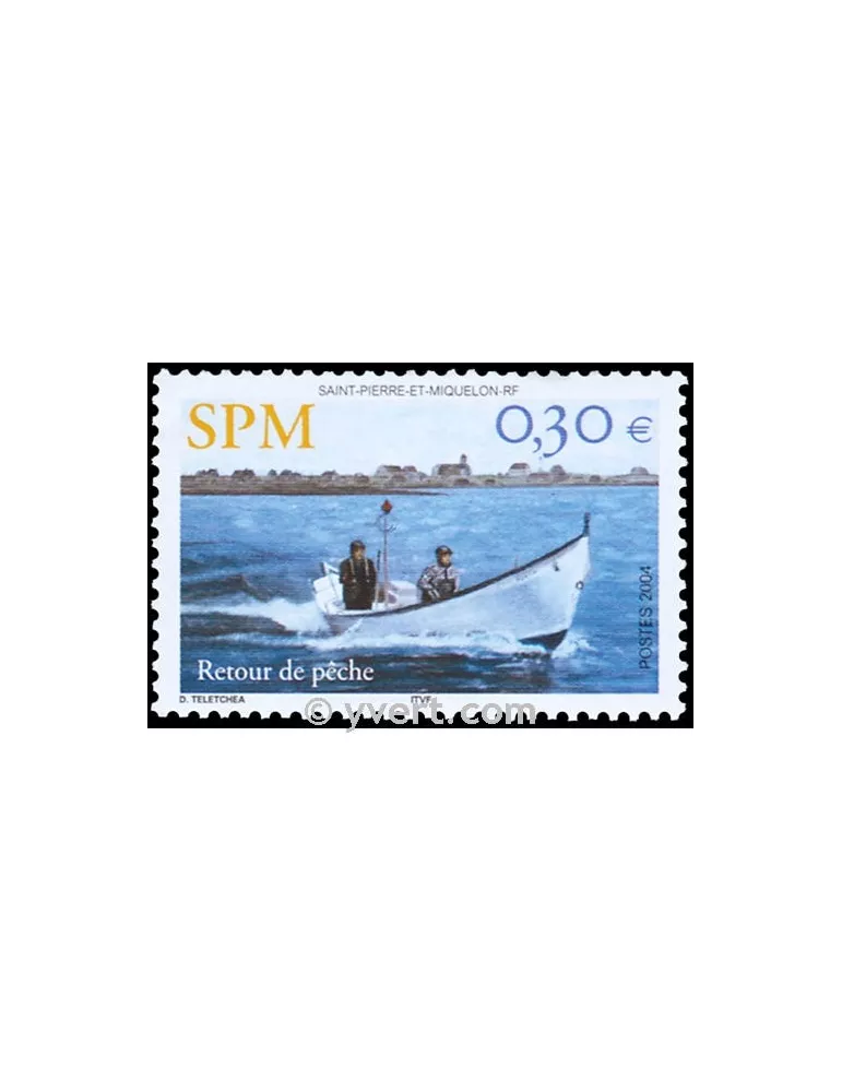 n° 815 -  Timbre Saint-Pierre et Miquelon Poste