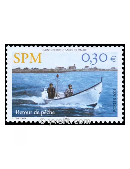 n° 815 -  Timbre Saint-Pierre et Miquelon Poste
