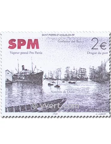 n° 816/817 -  Timbre Saint-Pierre et Miquelon Poste 2
