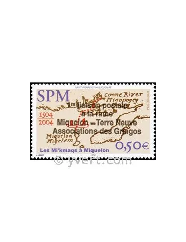 n° 819 -  Timbre Saint-Pierre et Miquelon Poste