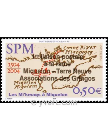 n° 819 -  Timbre Saint-Pierre et Miquelon Poste 2