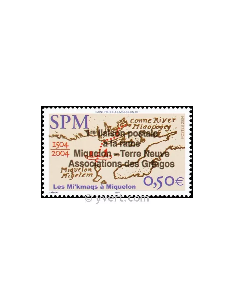 n° 819 -  Timbre Saint-Pierre et Miquelon Poste